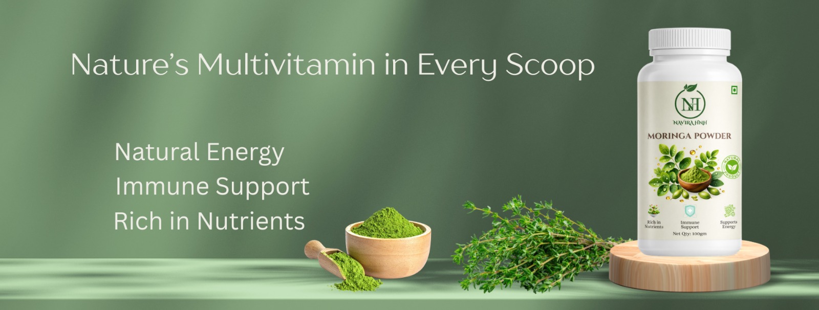 Tulsi, Ashwagandha & Moringa