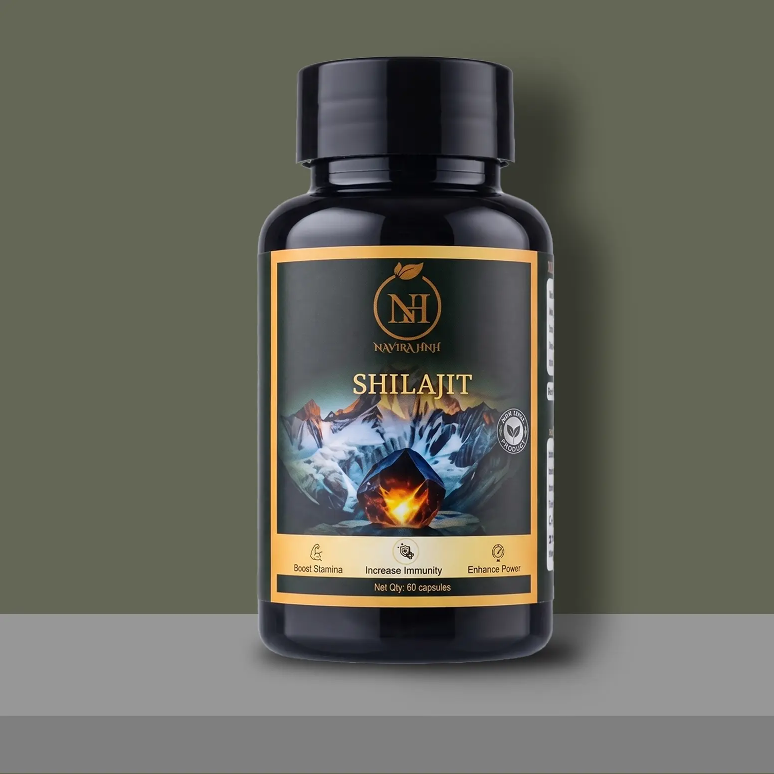 Shilajit Capsules | Purified Shilajit for Stamina & Energy Support | Easy-to-Take Capsule Format